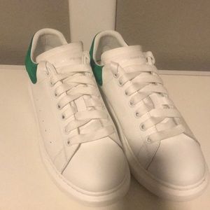 Alexander McQueen size 10 White/Green
